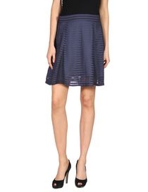 BABYO Womens 2 Narrow Box Pleated Below the Knee Length Skirt