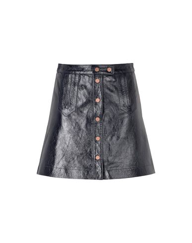 tommy hilfiger leather skirt