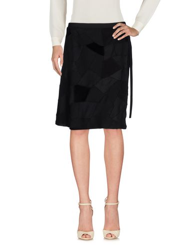 VERONIQUE BRANQUINHO Knee Length Skirt in Black | ModeSens