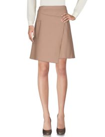 Knee-length skirts online: pencil skirts with high and low waist | YOOX