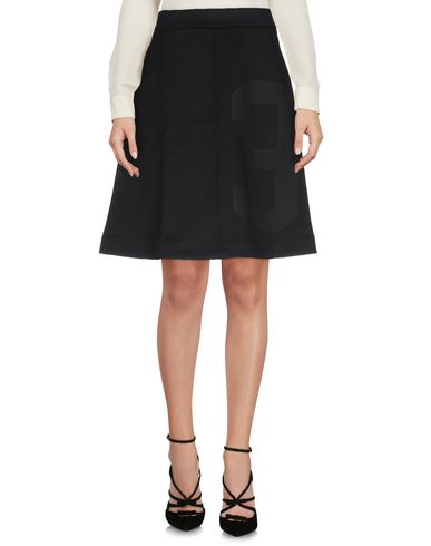 WOOD WOOD Knee Length Skirts in Black | ModeSens
