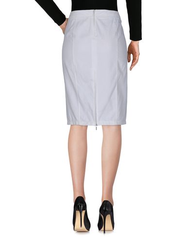 Sportmax Knee Length Skirt In White | ModeSens