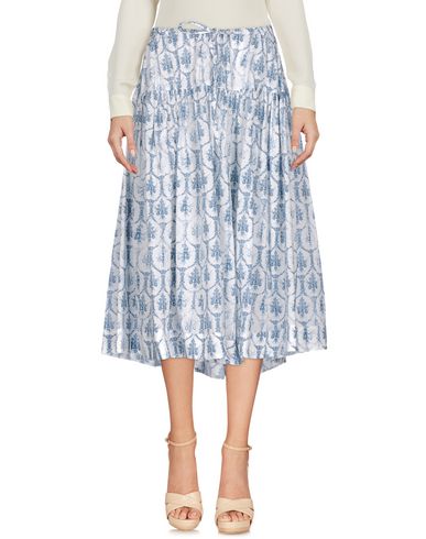 ZOOM JIL SANDER NAVY - 3/4 length skirt
