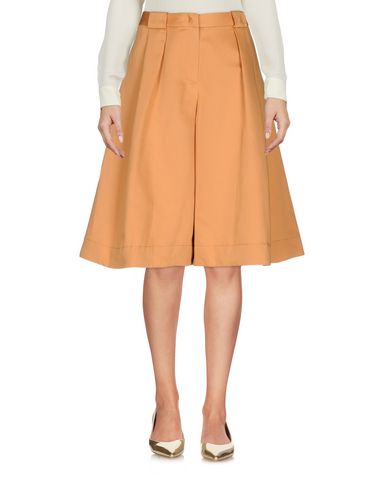 ZOOM JIL SANDER NAVY - Knee length skirt