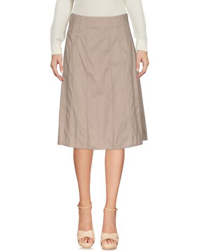ZOOM JIL SANDER - Knee length skirt