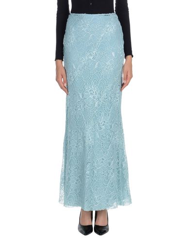 Alberta Ferretti Long Skirts In Sky Blue