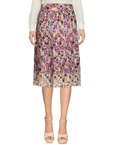 ZOOM JIL SANDER NAVY - 3/4 length skirt