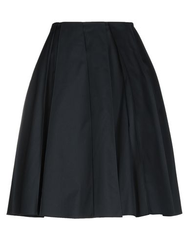 ZOOM JIL SANDER NAVY - Knee length skirt