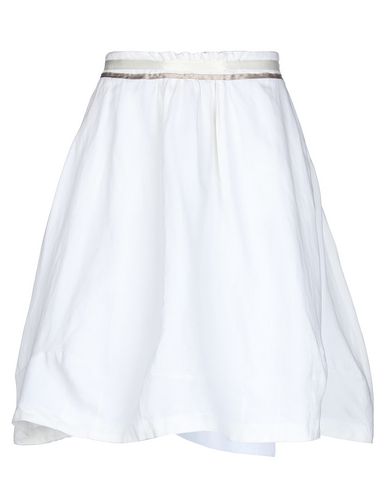 Mauro Grifoni Knee Length Skirt In White | ModeSens