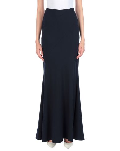 Alberta Ferretti Maxi Skirts In Dark Blue | ModeSens