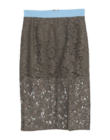 Pinko Knee Length Skirt In Military Green | ModeSens