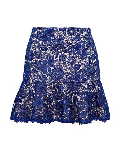 Alice And Olivia Knee Length Skirt In Blue | ModeSens