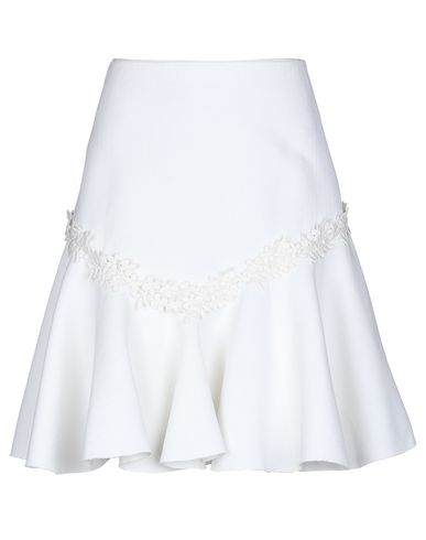 Giamba Knee Length Skirt In White | ModeSens