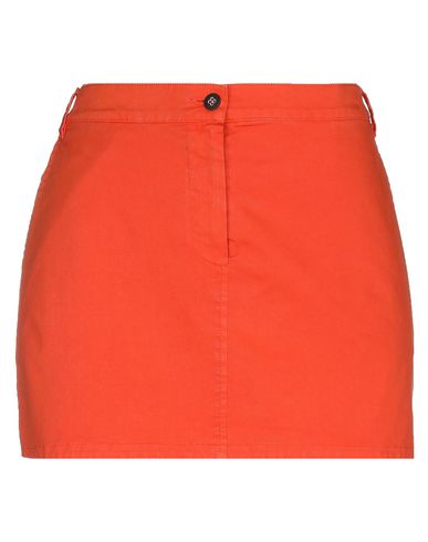 Boglioli Mini Skirt In Orange | ModeSens