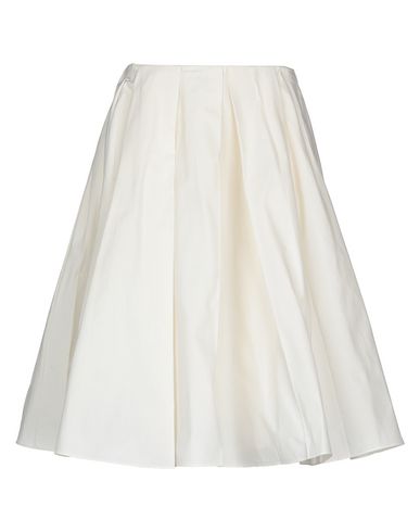 ZOOM JIL SANDER NAVY - 3/4 length skirt