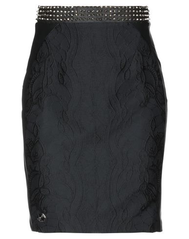 Philipp Plein Knee Length Skirt In Black | ModeSens