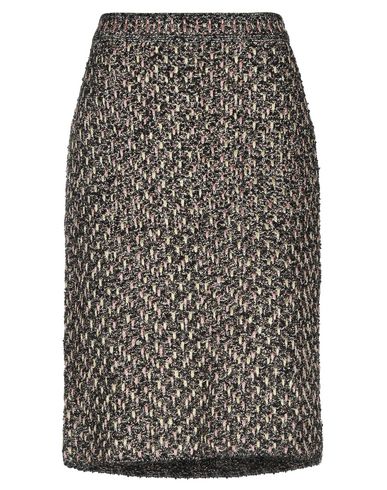 M Missoni Knee Length Skirt In Gold 