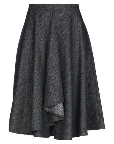 Eleventy Midi Skirts In Steel Grey | ModeSens