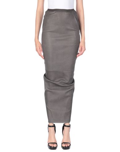 Rick Owens Maxi Skirts In Lead