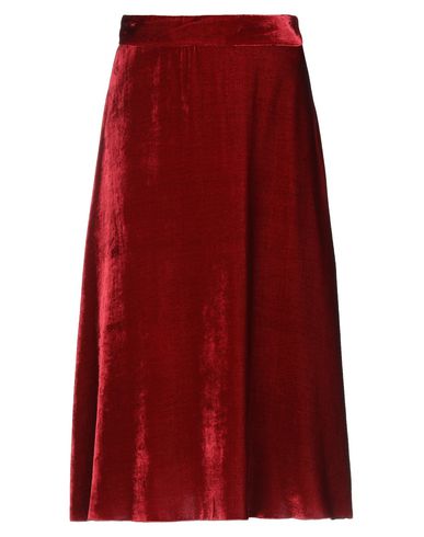 Roberto Collina Midi Skirts In Red | ModeSens