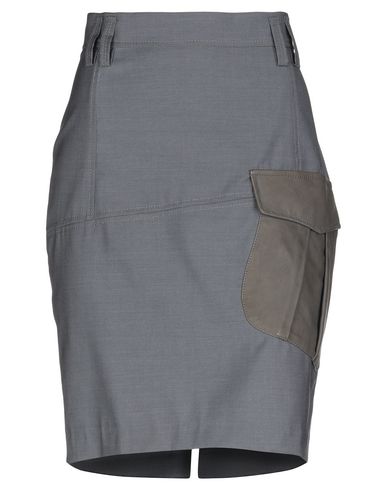 Brunello Cucinelli Knee Length Skirt In Lead | ModeSens