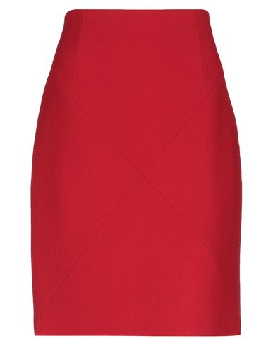 Roberto Cavalli Knee Length Skirt In Red | ModeSens
