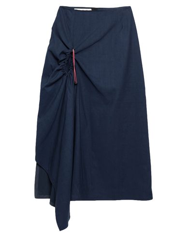 Marni Midi Skirts In Dark Blue | ModeSens