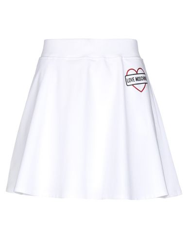 Love Moschino Mini Skirt In White | ModeSens