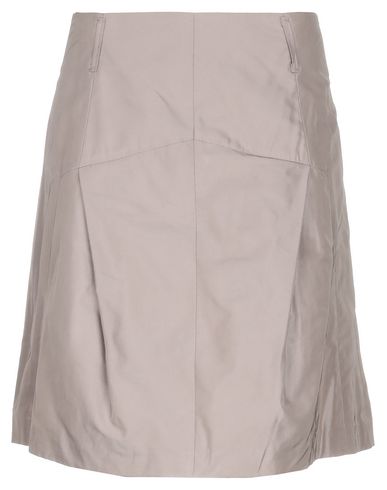 Brunello Cucinelli Knee Length Skirt In Dove Grey | ModeSens