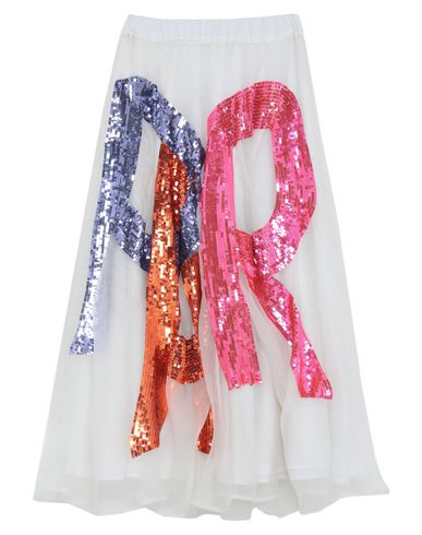 P.a.r.o.s.h Long Skirts In White