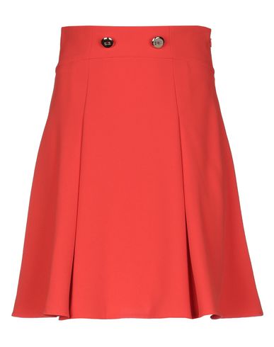 Shop Elisabetta Franchi Woman Mini Skirt Orange Size 8 Polyester