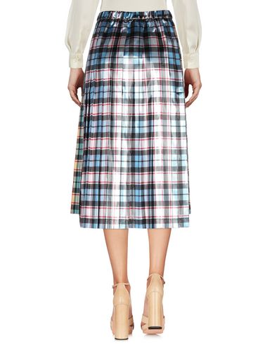 Shop N°21 Woman Midi Skirt Sky Blue Size 4 Polyester
