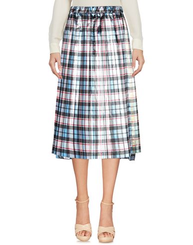 Shop N°21 Woman Midi Skirt Sky Blue Size 4 Polyester