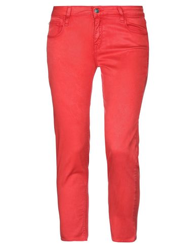 Cycle Cropped Pants & Culottes In Red