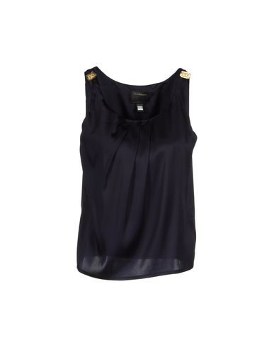 Cavalli Class Sleeveless T-shirt In Dark Blue | ModeSens
