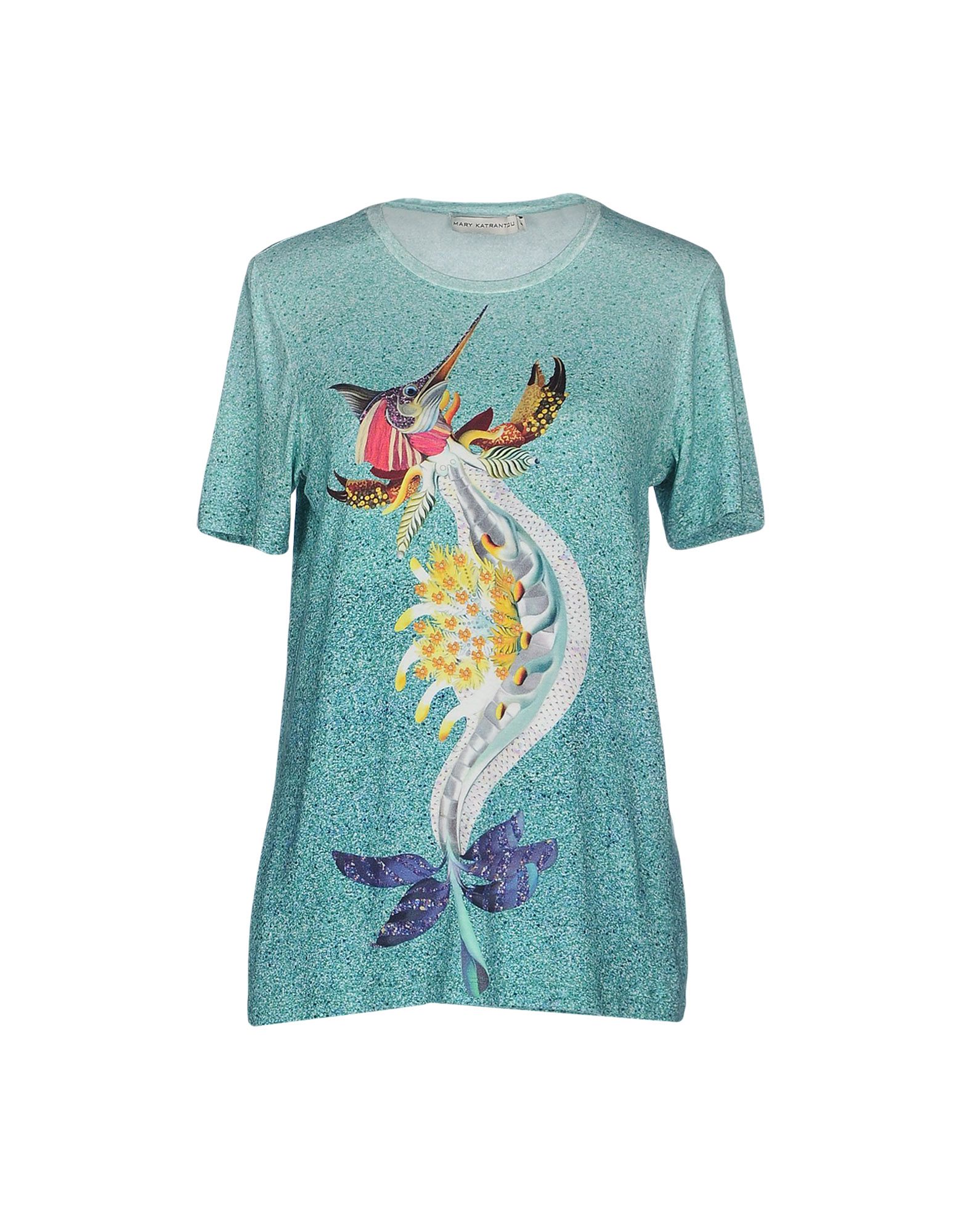 Mary Katrantzou T Shirt   Women Mary Katrantzou T Shirts   37774933XR