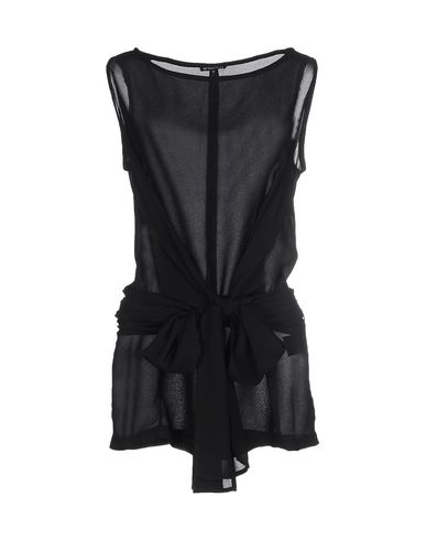 ANN DEMEULEMEESTER Top, Black | ModeSens