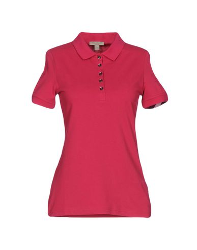 burberry polo shirt womens red