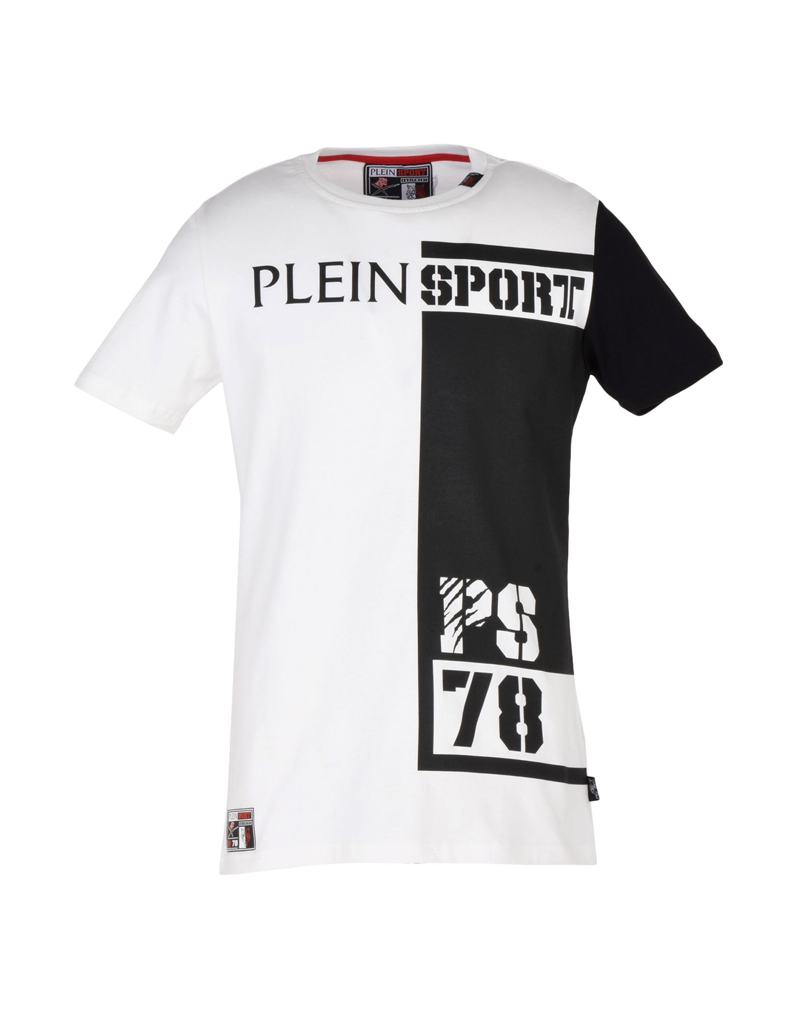 white sports t shirt