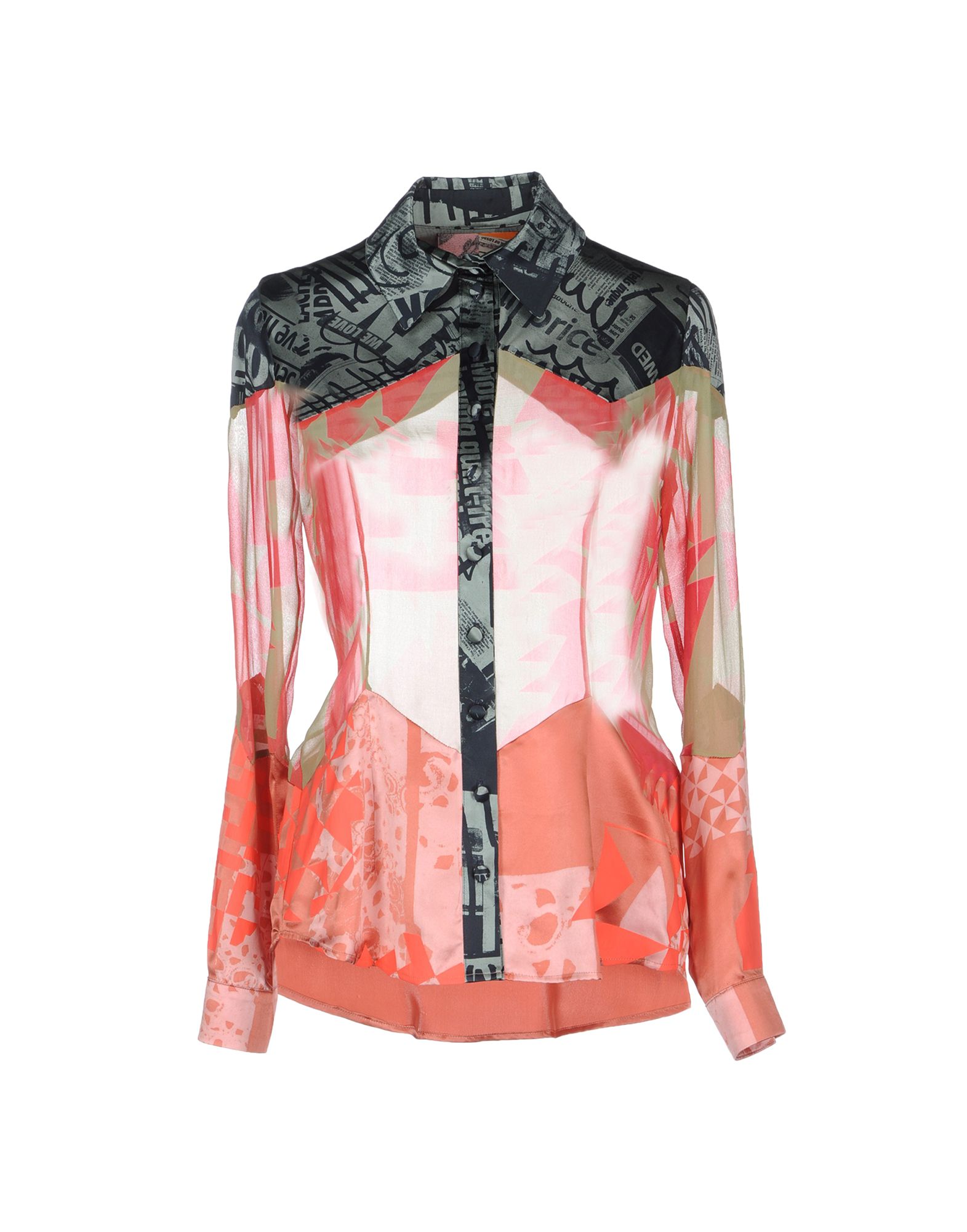 Louise Gray Silk Shirt And Top   Women Louise Gray Silk Shirts And Tops   38360592IJ