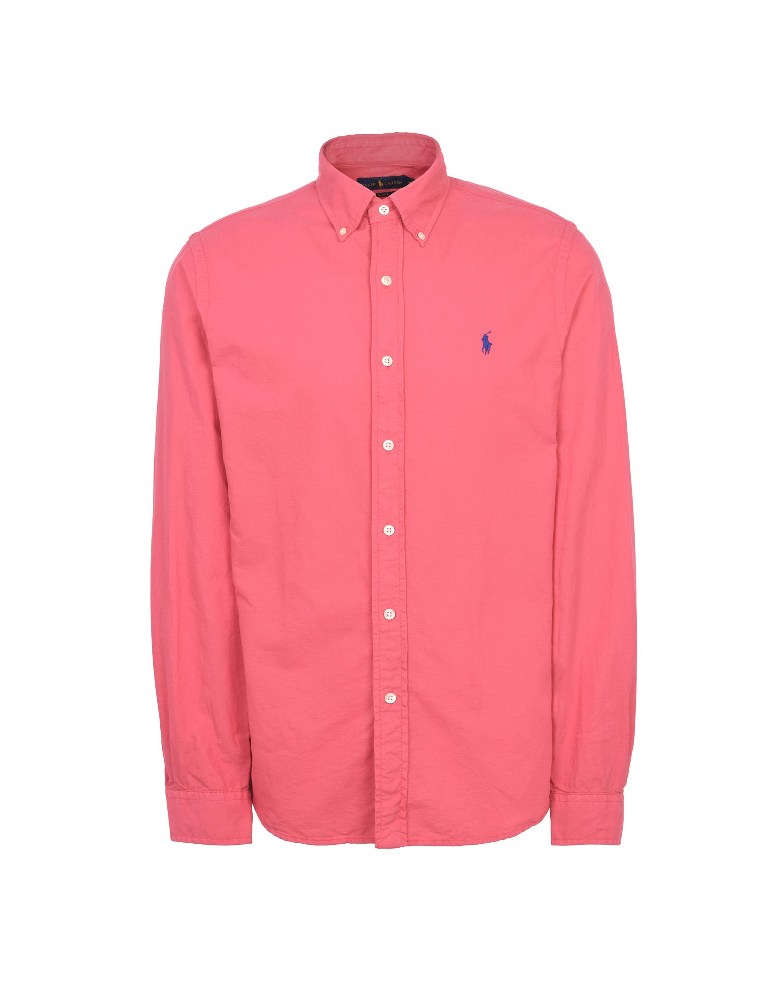 camisa ralph lauren rosa hombre