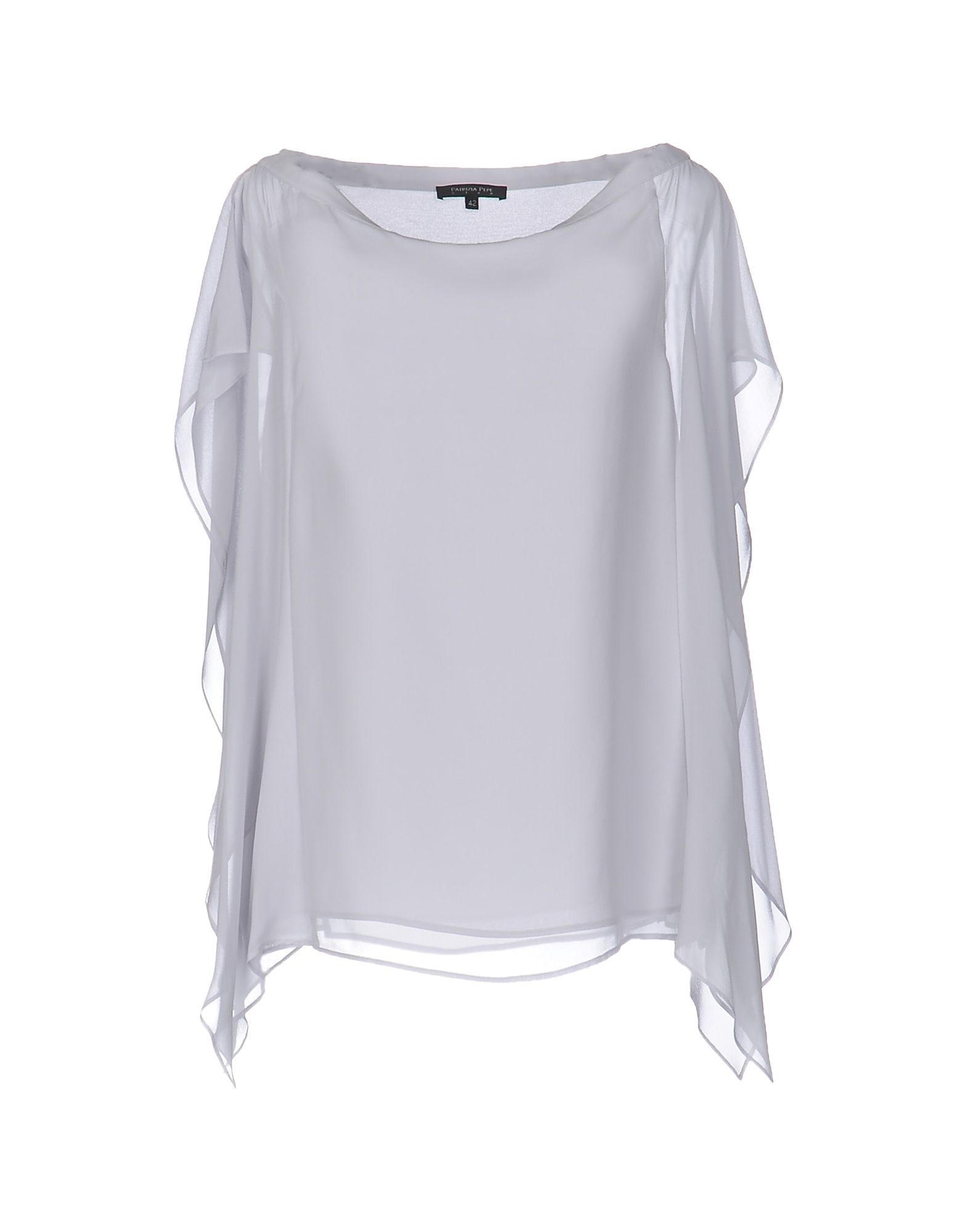 blusa gris perla