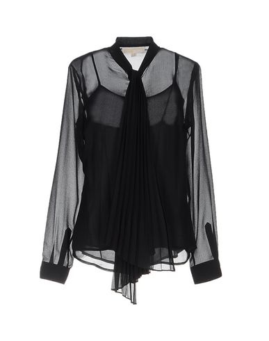 Click to view more detailed imagery on our partner's website Michael Michael Kors Shirts & Blouses With Bow In Dark Blue