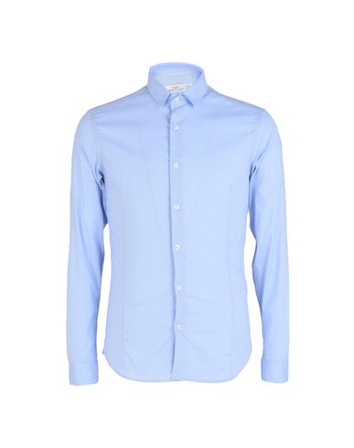 Shop Daniele Alessandrini Shirts In Sky Blue