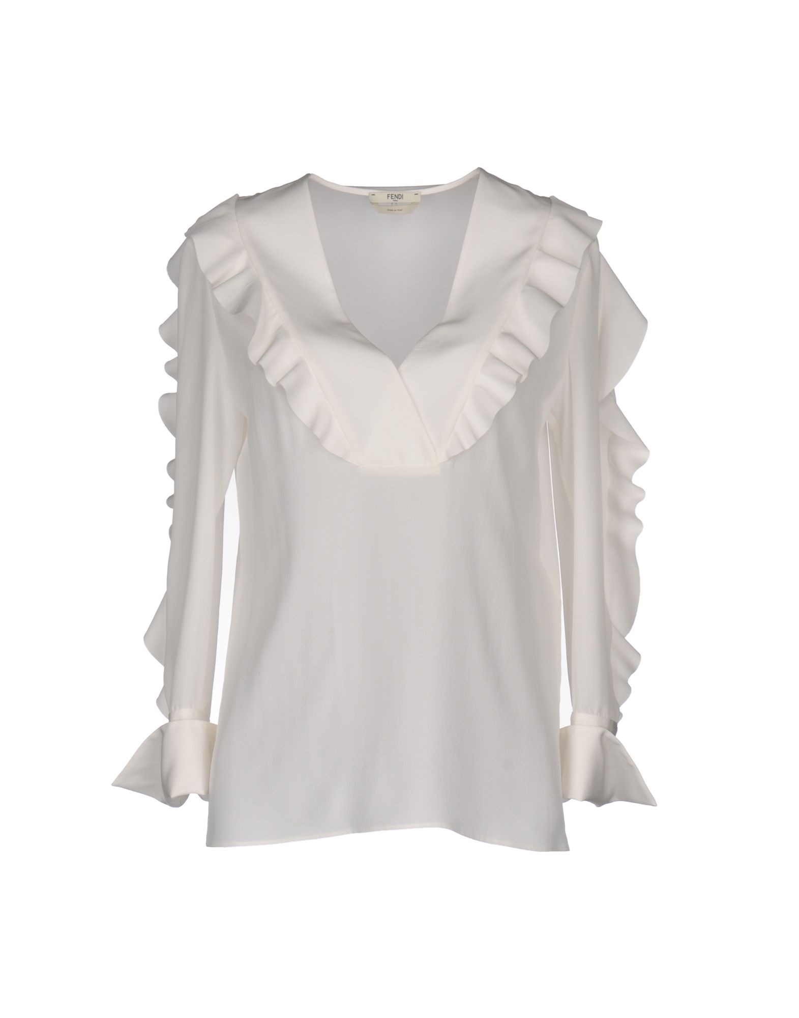 fendi white blouse