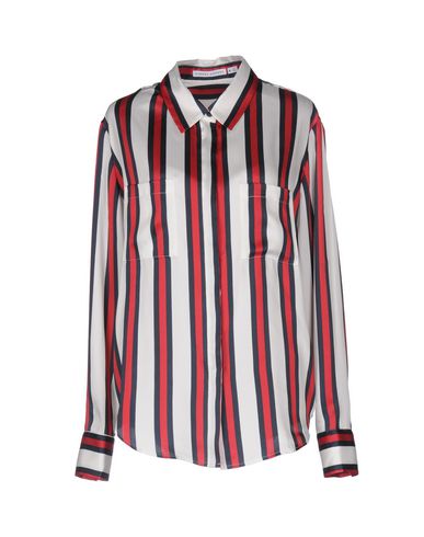 FINDERS KEEPERS Striped Shirt in White | ModeSens