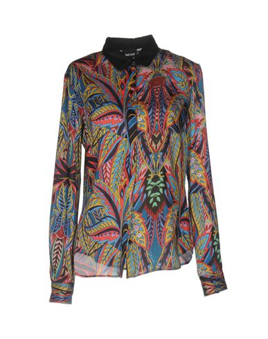 JUST CAVALLI Floral Shirts & Blouses in Dark Blue | ModeSens