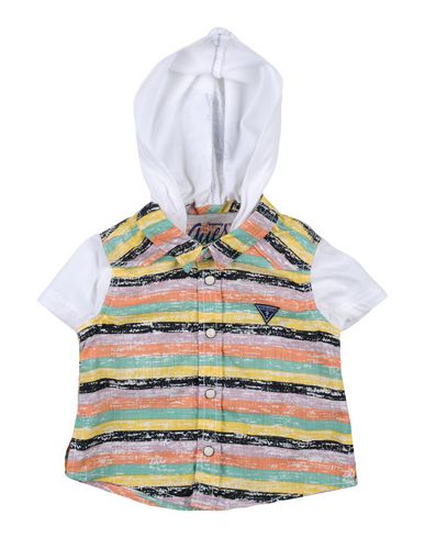 guess striped hoodie