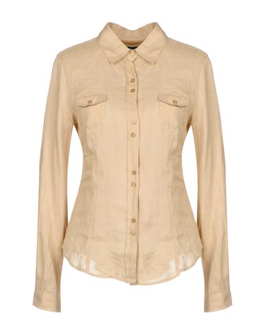 Acquista Donna Su Yoox Jeans Armani Camicia In Online Lino X7qUwRw