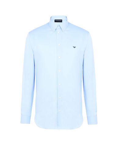 ZOOM EMPORIO ARMANI - Chemise de couleur unie
